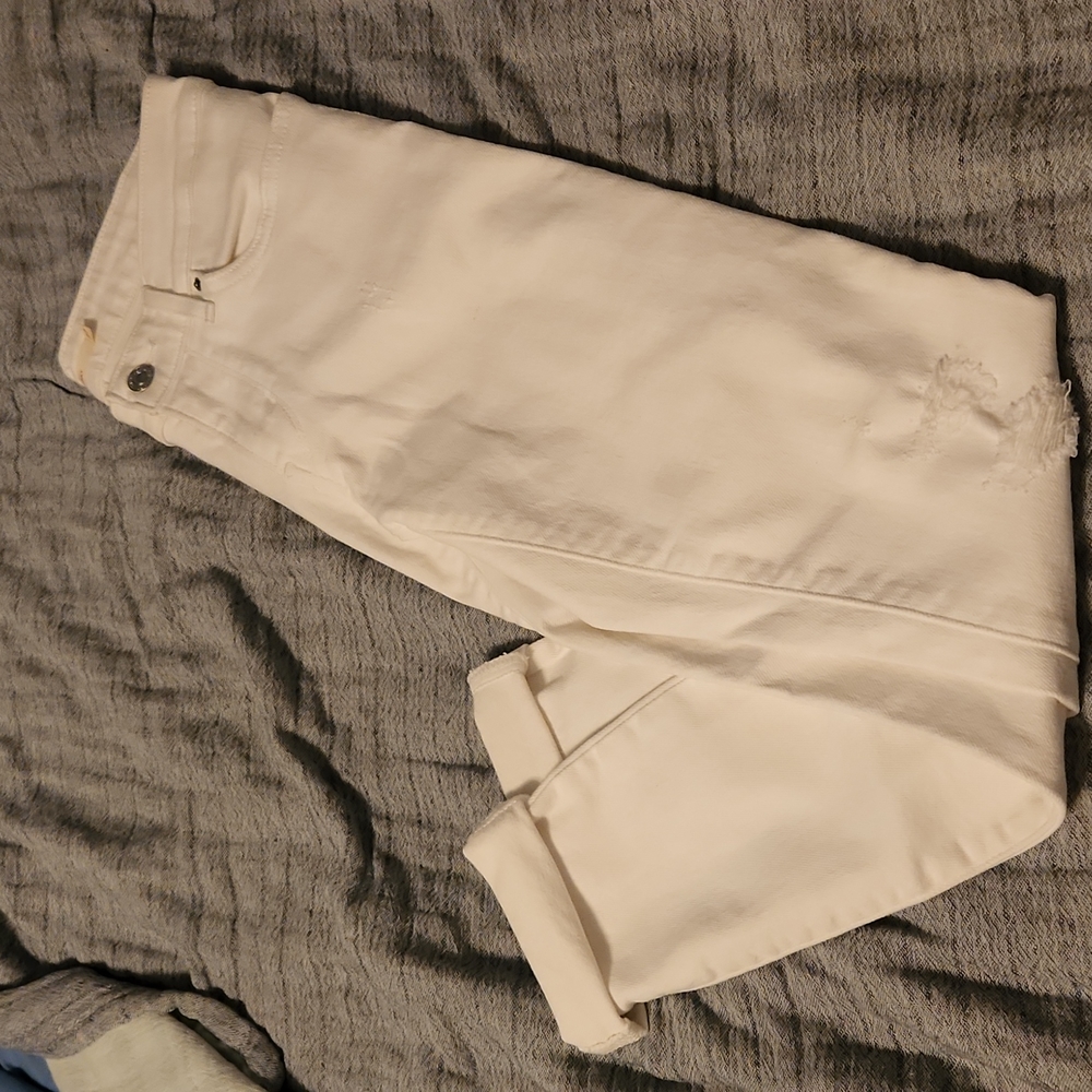 Levi White Denim Pants